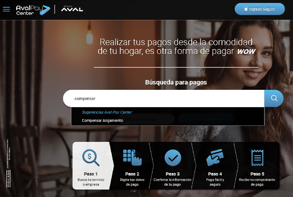 Portal AvalPay Center